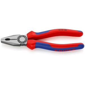 Knipex 03 02 180 Combination Pliers black 180mm Grip Handle